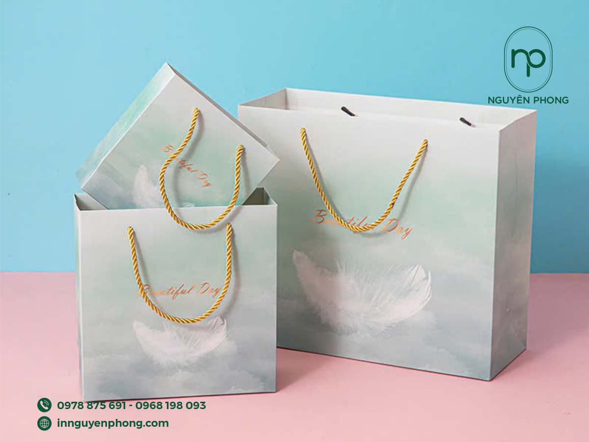 Thiết kế chuyên nghiệp để có túi giấy ưng ý